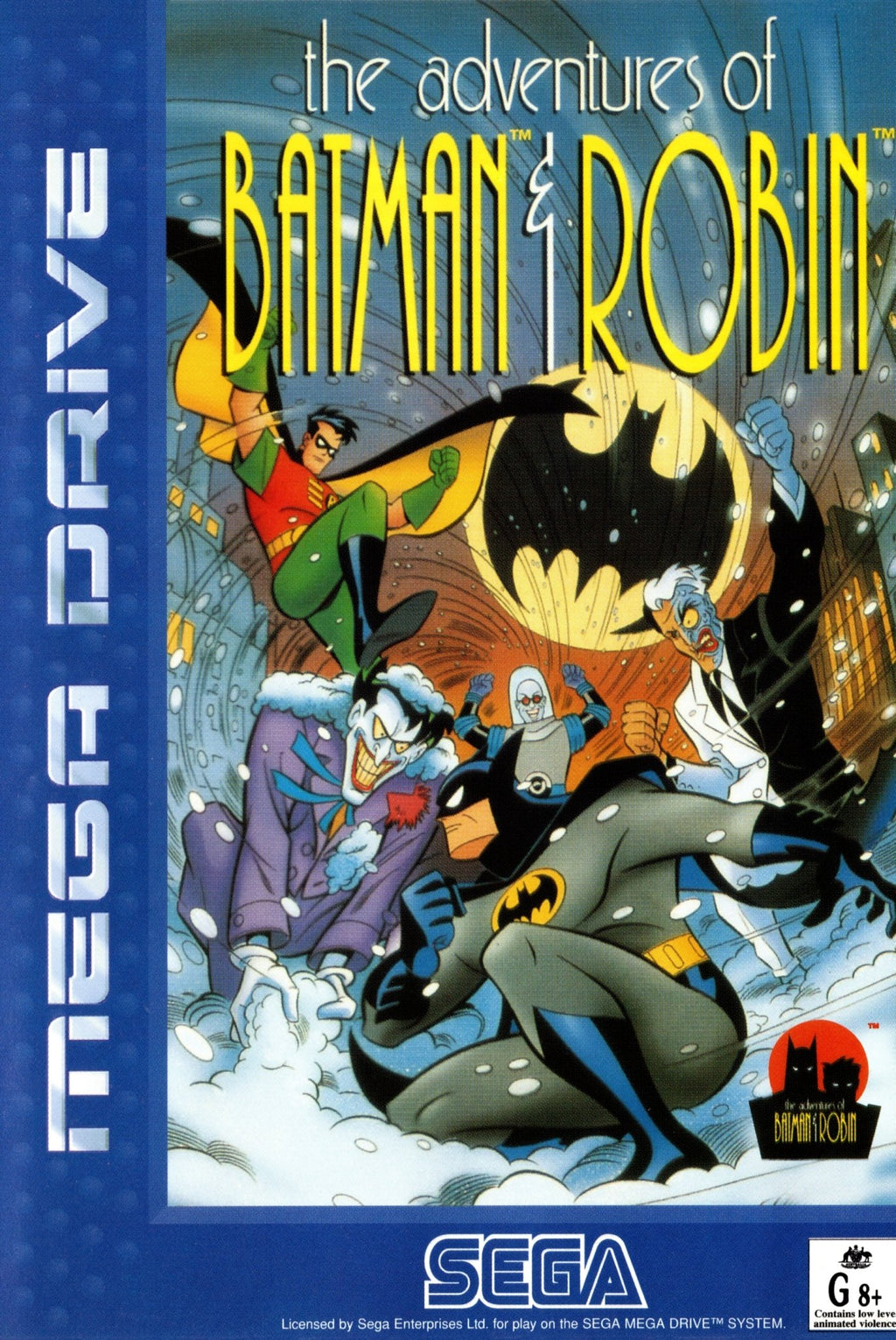 The Adventures of Batman & Robin - Mega Drive - Super Retro - Mega Drive