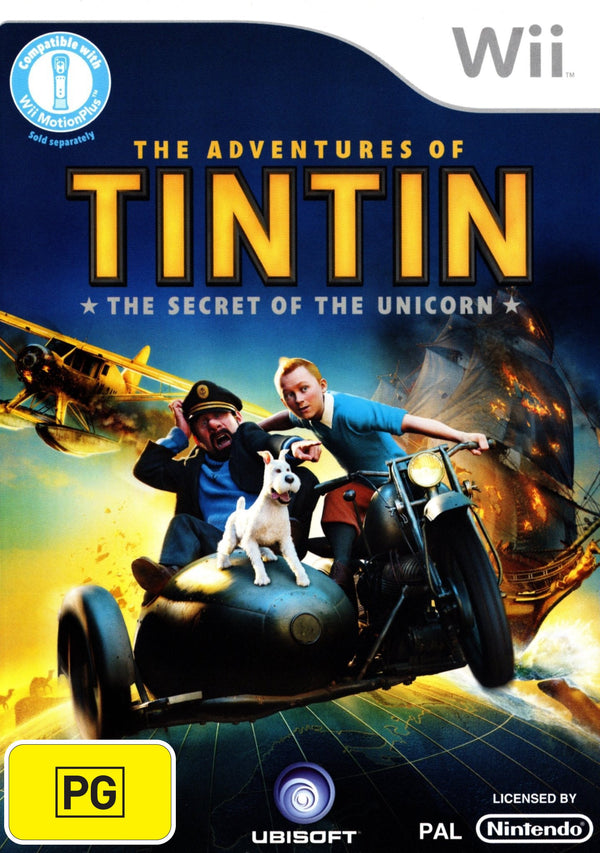 The Adventures of Tintin: The Secret of The Unicorn - Wii - Super Retro