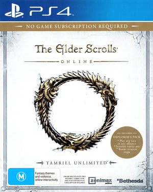 The Elder Scrolls Online: Tamriel Unlimited - PS4 - Super Retro