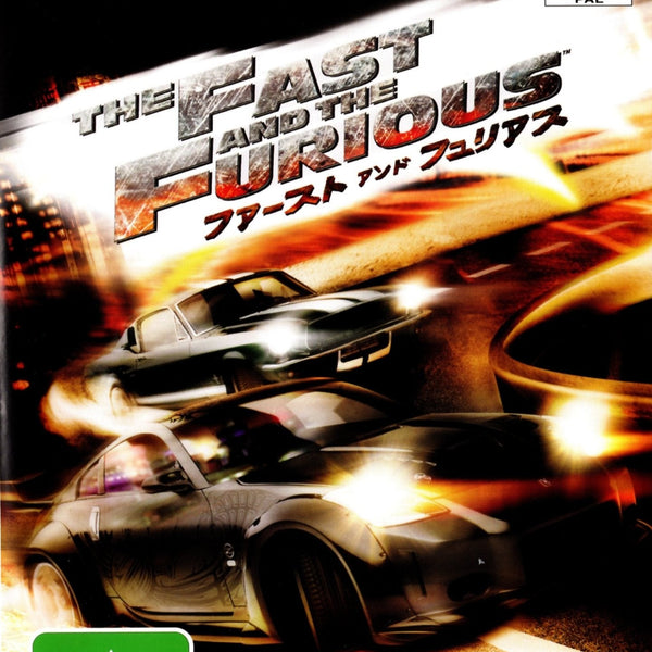 Jeu PS2 The Fast And The Furious - Version PAL, Testé Et Jouable, Bon état