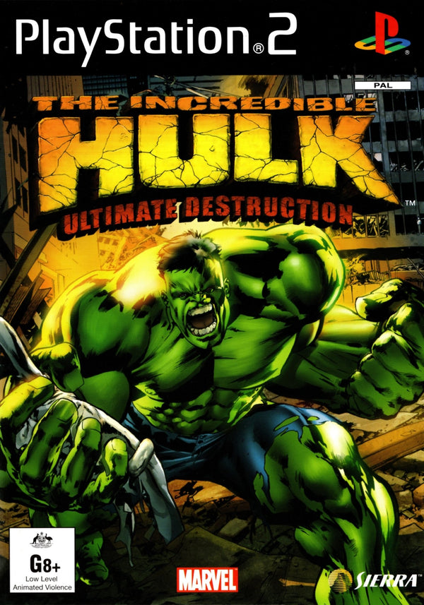 The Incredible Hulk: Ultimate Destruction - PS2 - Super Retro