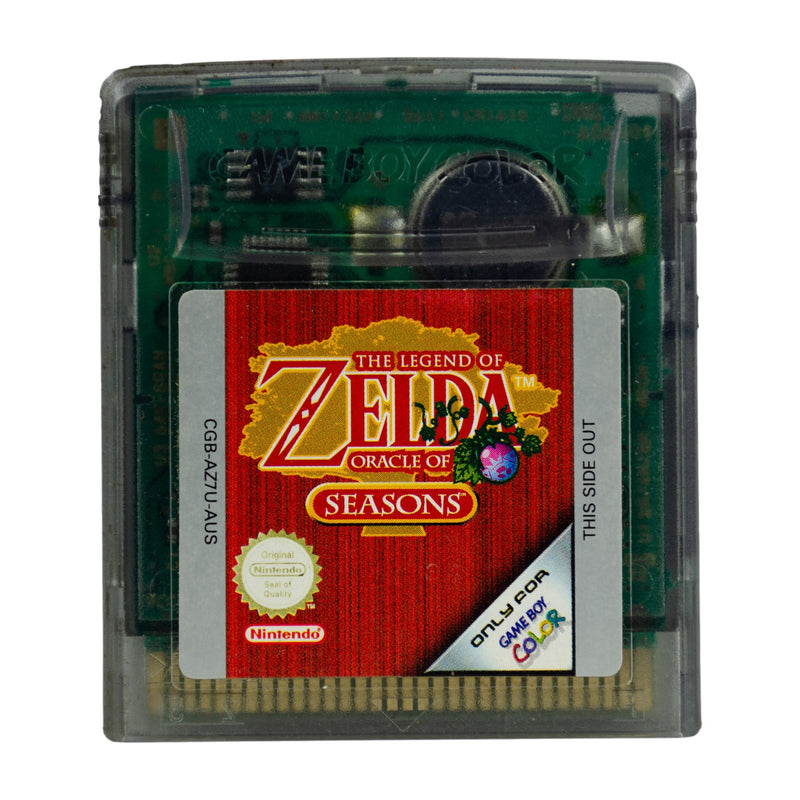 Zelda Oracle of Seasons Nintendo Game Cartridge Gameboy Color 