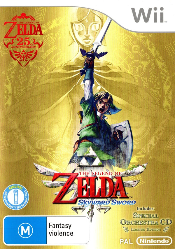 The Legend of Zelda: Skyward Sword 25th Anniversary Edition - Wii - Super Retro