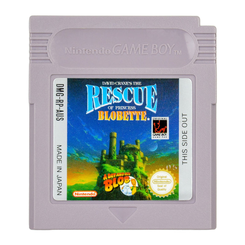 The Rescue of Princess Blobette - Game Boy - Super Retro