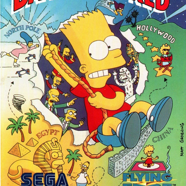 The Simpsons: Bart vs. The World - Master System - Super Retro 