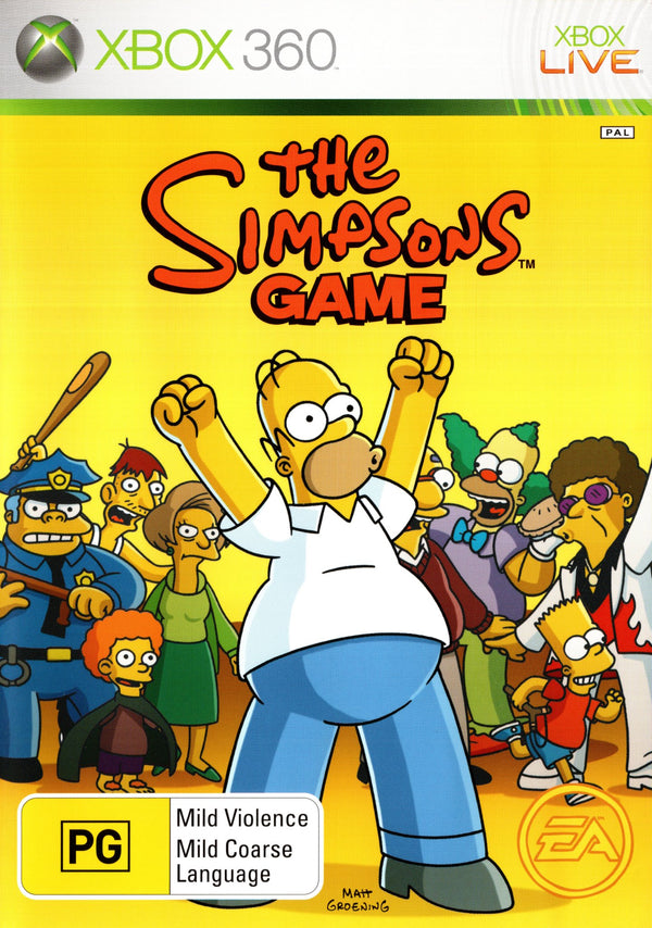 The Simpsons Game - Xbox 360 - Super Retro
