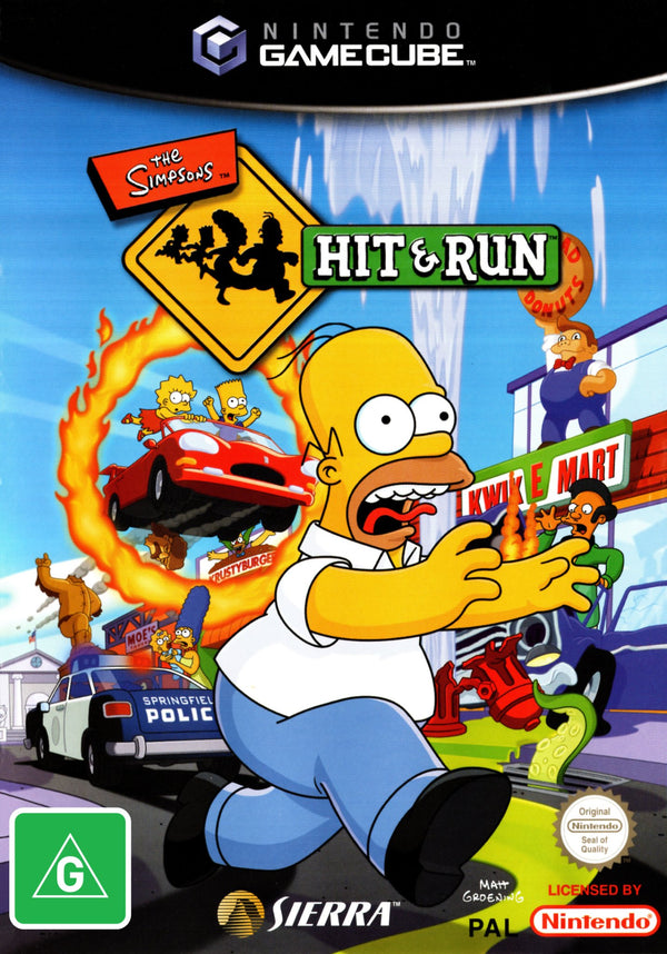 The Simpsons Hit & Run - GameCube - Super Retro