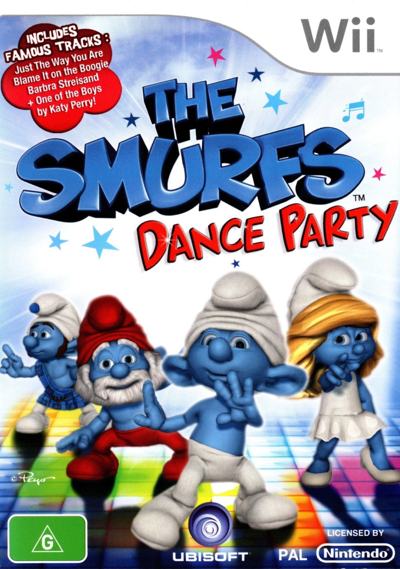 The Smurfs Dance Party Wii - Super Retro
