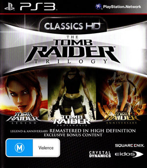 The Tomb Raider Trilogy - PS3 - Super Retro