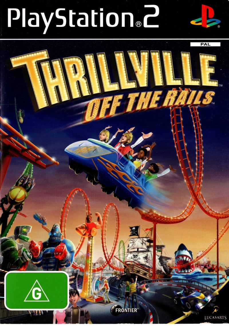 Thrillville: Off the Rails - PS2 - Super Retro