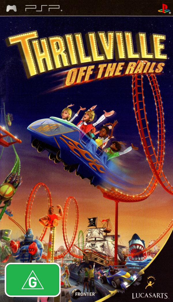 Thrillville: Off the Rails - PSP - Super Retro