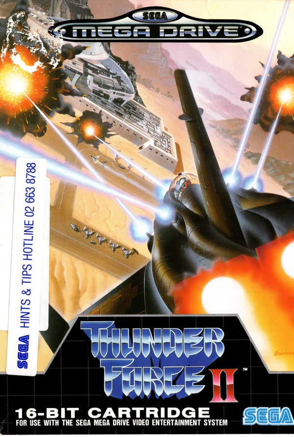 Thunder Force II - Mega Drive - Super Retro