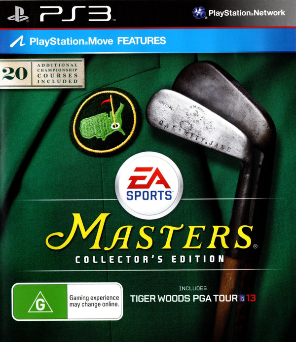 Tiger Woods PGA Tour 13: Masters Collector’s Edition - PS3 - Super Retro