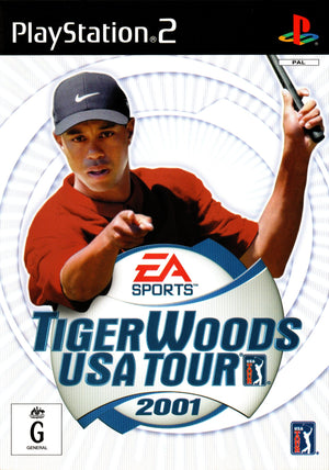 Tiger Woods USA Tour 2001 - PS2 - Super Retro