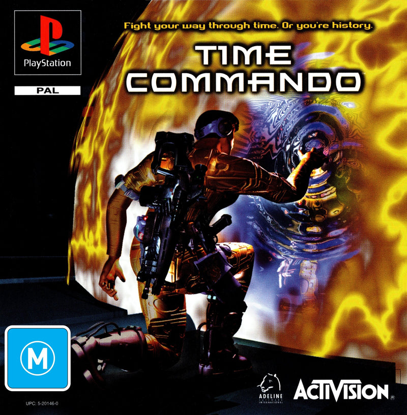 Time Commando PS1 WATA 9.6 A+ FACTORY SEALED MINT RARE VGA 47875551466 Time Commando PS1 WATA 9.6 A+ FACTORY SEALED MINT RARE VGA 47875551466