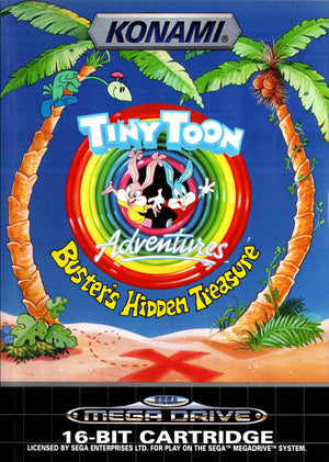 Tiny Toon Adventures: Buster's Hidden Treasure - Mega Drive - Super Retro