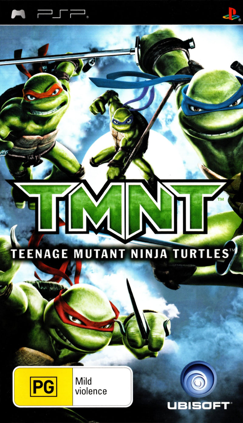 TMNT Teenage Mutant Ninja Turtles - PSP - Super Retro