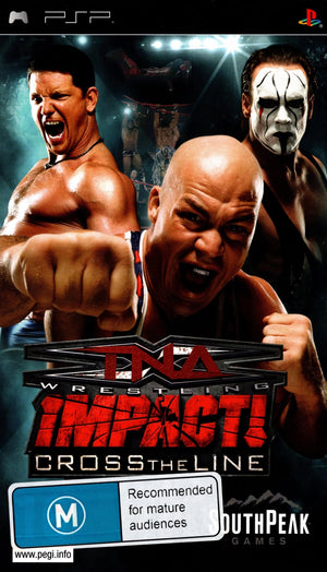 TNA iMPACT!: Cross The Line - PSP - Super Retro