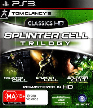 Tom Clancy’s Splinter Cell Trilogy - PS3 - Super Retro