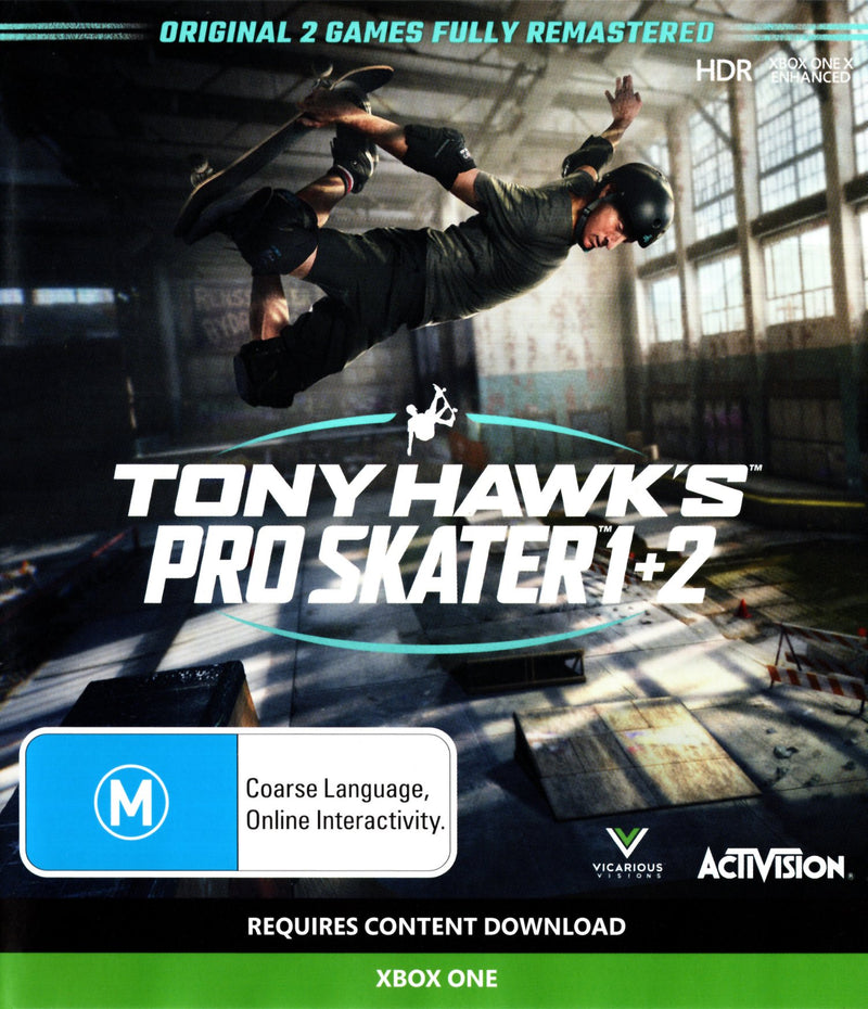 Tony Hawk's Pro Skater 1+2 - Xbox One - Super Retro