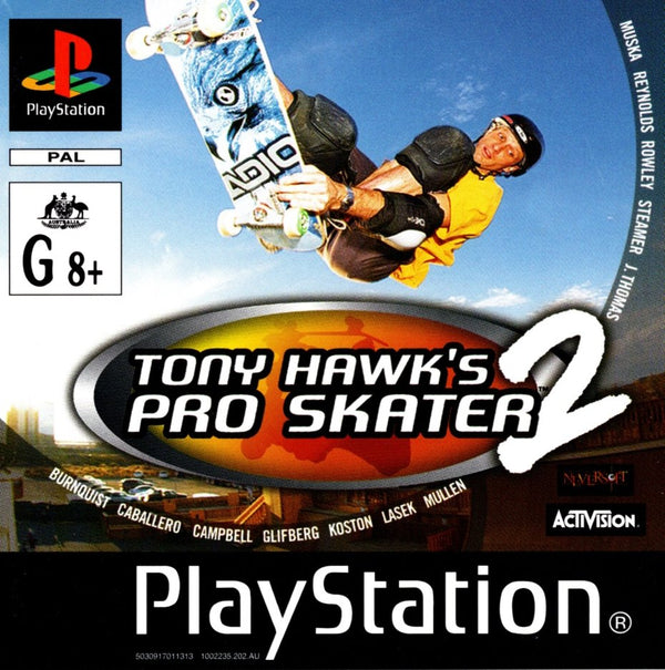 Tony Hawk's Pro Skater 2 - PS1 - Super Retro