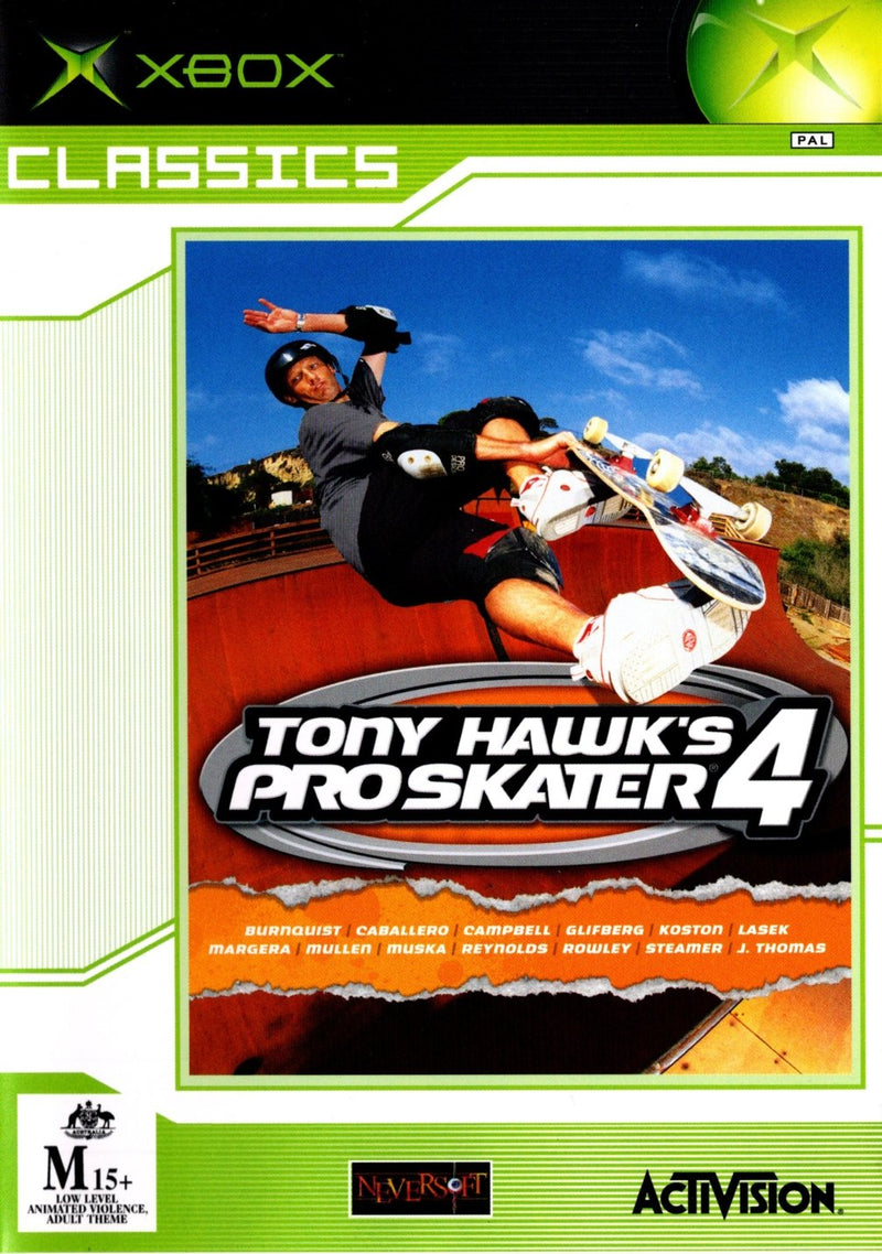 Tony Hawk's Pro Skater 4 - Xbox - Super Retro