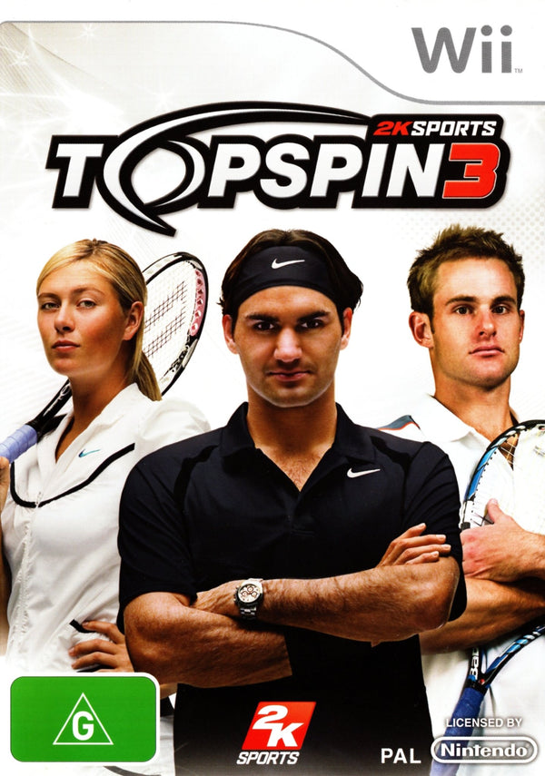 Top Spin 3 - Wii - Super Retro