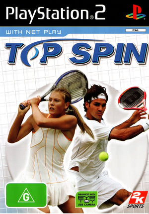 Top Spin - PS2 - Super Retro