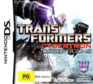 Transformers War For Cybertron: Decepticons - DS - Super Retro