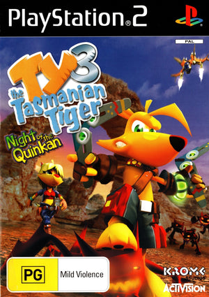 Ty the Tasmanian Tiger 3: Night of the Quinkan - PS2 - Super Retro