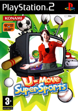 U-Move Super Sports - PS2 - Super Retro