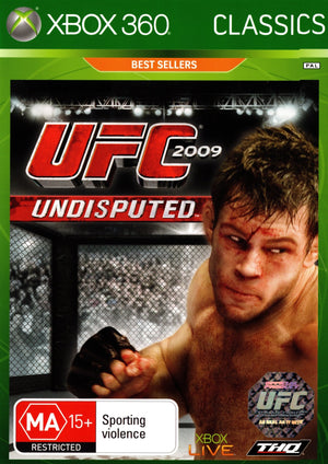 UFC 2009 Undisputed - Xbox 360 - Super Retro