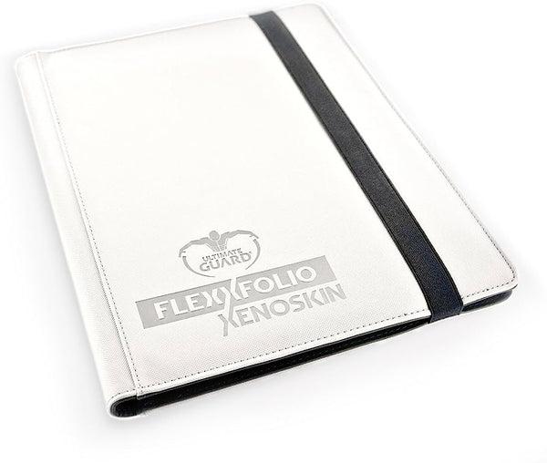 Ultimate Guard 9 Pocket FlexXfolio XenoSkin Folder (White) - Super Retro