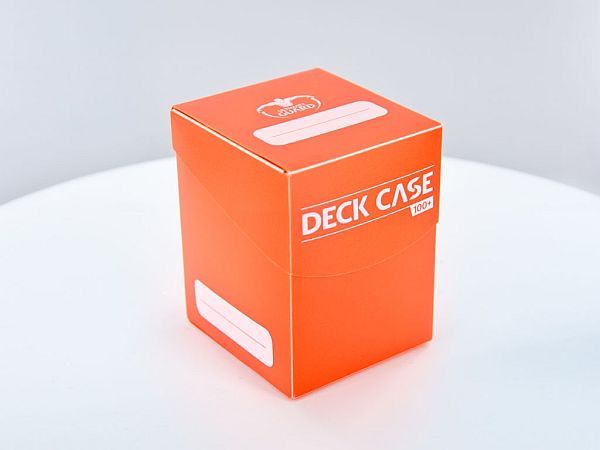 Ultimate Guard Deck Case 100+ Standard Size Deck Box (Orange) - Super Retro