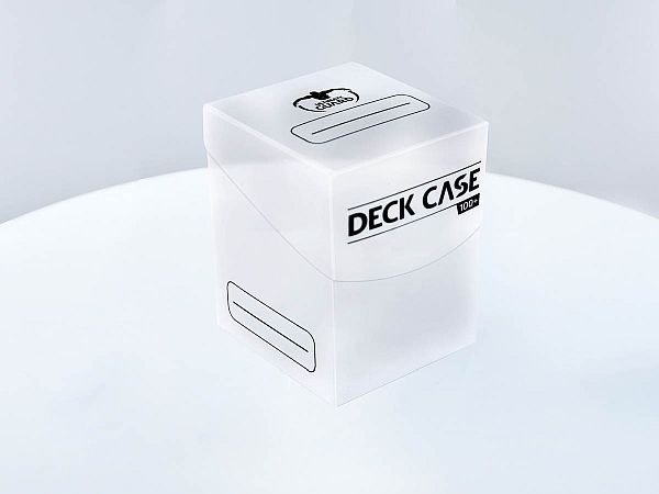 Ultimate Guard Deck Case 100+ Standard Size Deck Box (Transparent) - Super Retro