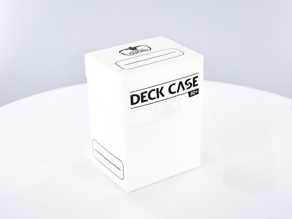 Ultimate Guard Deck Case 80+ Standard Size Deck Box (White) - Super Retro
