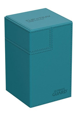 Ultimate Guard Flip n Tray 100+ XenoSkin Deck Box Monocolor Petrol - Super Retro