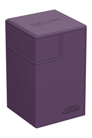 Ultimate Guard Flip n Tray 100+ XenoSkin Deck Box Monocolor Purple - Super Retro
