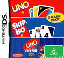 Uno & Skip-Bo & Uno: Free Fall 3 Game Pack - DS - Super Retro