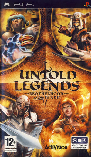 Untold Legends: Brotherhood of the Blade - PSP - Super Retro