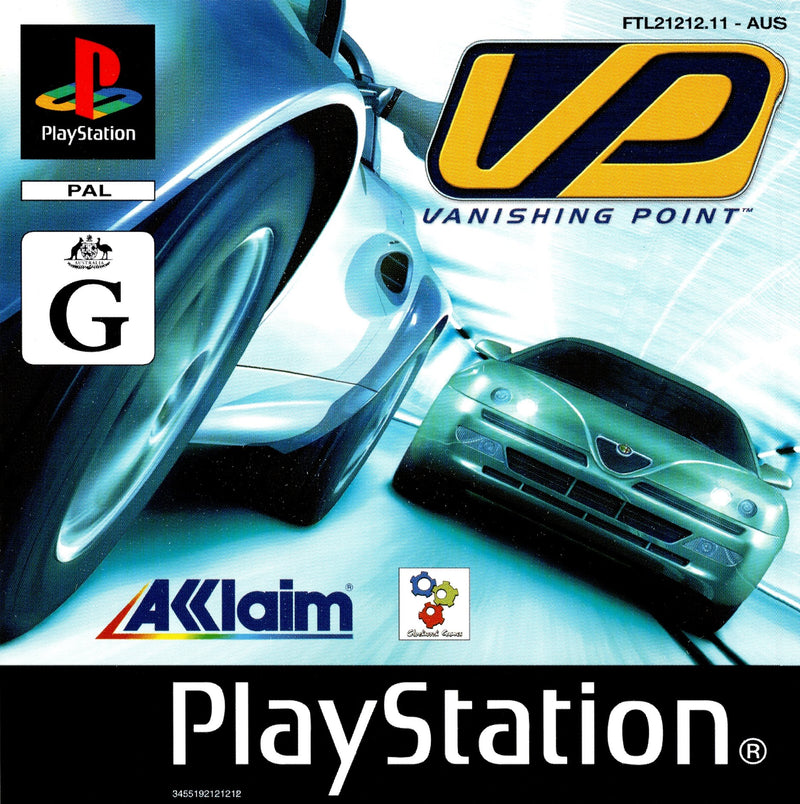 Vanishing Point - PS1 - Super Retro