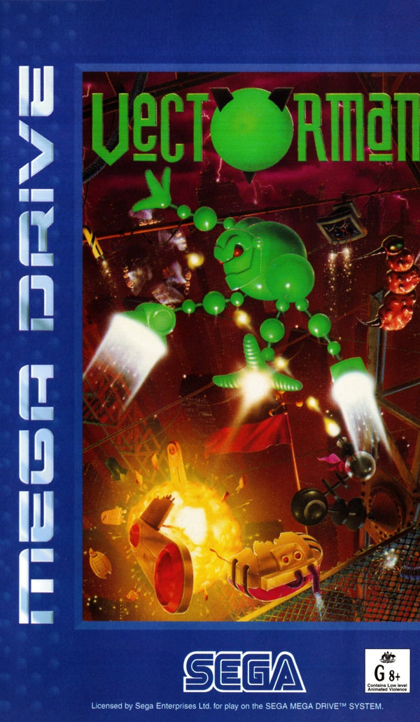 Vectorman - Mega Drive - Super Retro