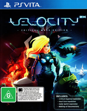 Velocity 2X Critical Mass Edition - PS VITA - Super Retro