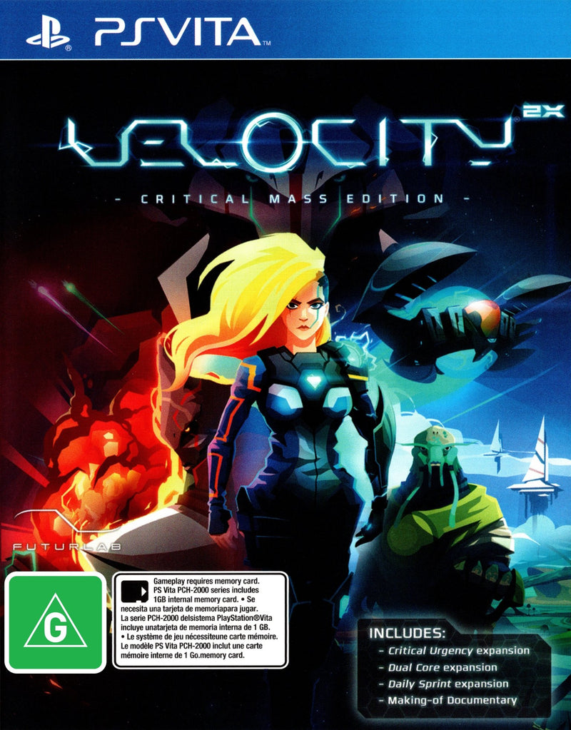 Velocity 2X *CRITICAL MASS EDITION* (PS Vita) New Velocity 2X *CRITICAL MASS EDITION* (PS Vita) New