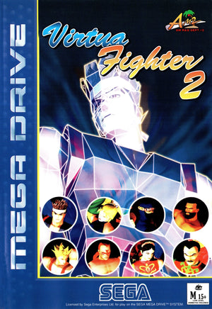 Virtua Fighter 2 - Mega Drive - Super Retro