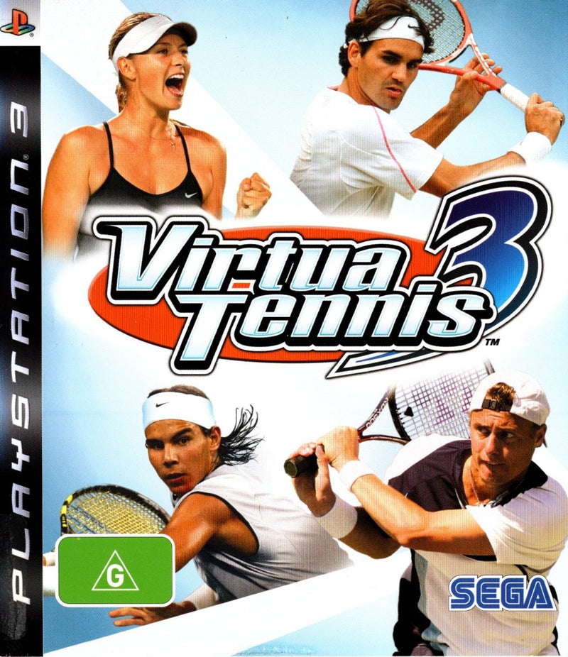 Virtua Tennis 3 - PS3 - Super Retro