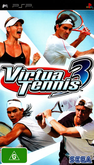 Virtua Tennis 3 - PSP - Super Retro