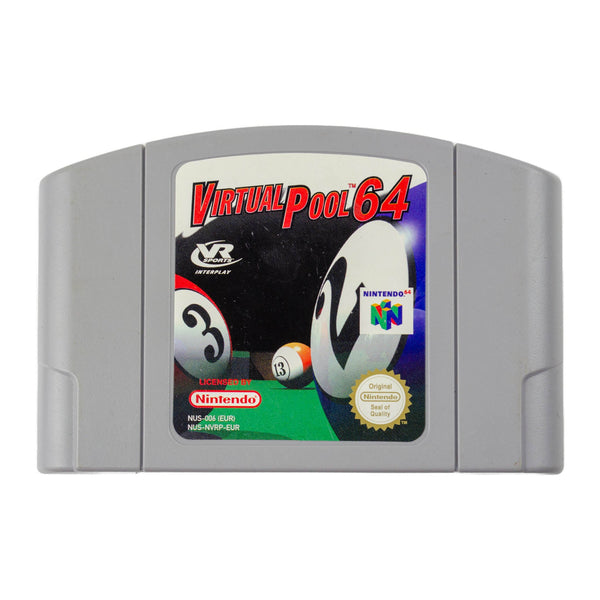 Virtual Pool 64 - N64 - Super Retro