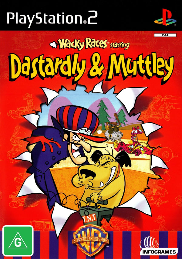 Wacky Races Starring Dastardly & Muttley - PS2 - Super Retro