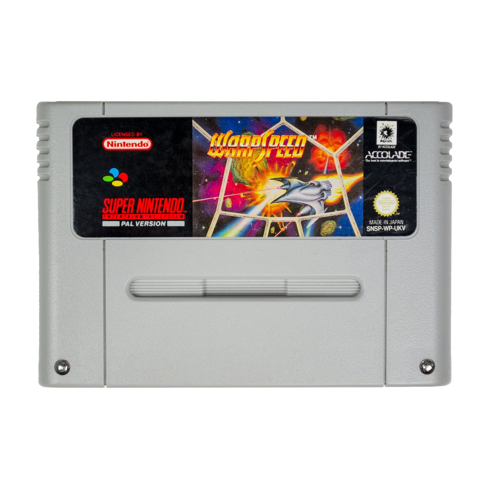 Warspeed Sticker WarpSpeed - SNES - Super Retro - Super Nintendo